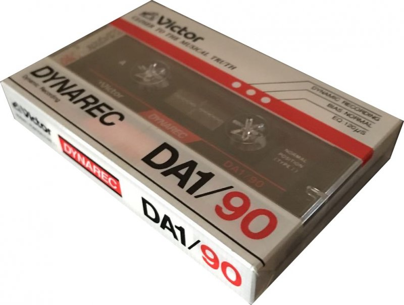 Compact Cassette Victor Dynarec DA1 90 Type I Normal 1983 Japan