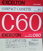 Compact Cassette Exelton 60 Type I Normal Japan