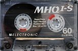 Compact Cassette Melectronic MHQ I-S 60 Type I Normal 1996 Switzerland
