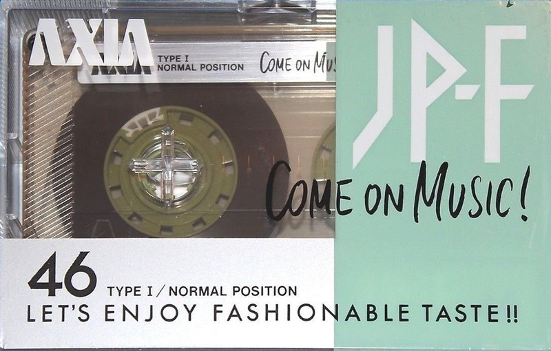 Compact Cassette AXIA JP-F 46 "JP-F G 46" Type I Normal 1989 Japan