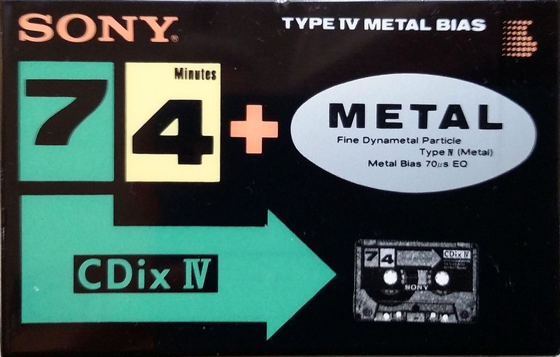 Compact Cassette: Sony  - CDit IV 74