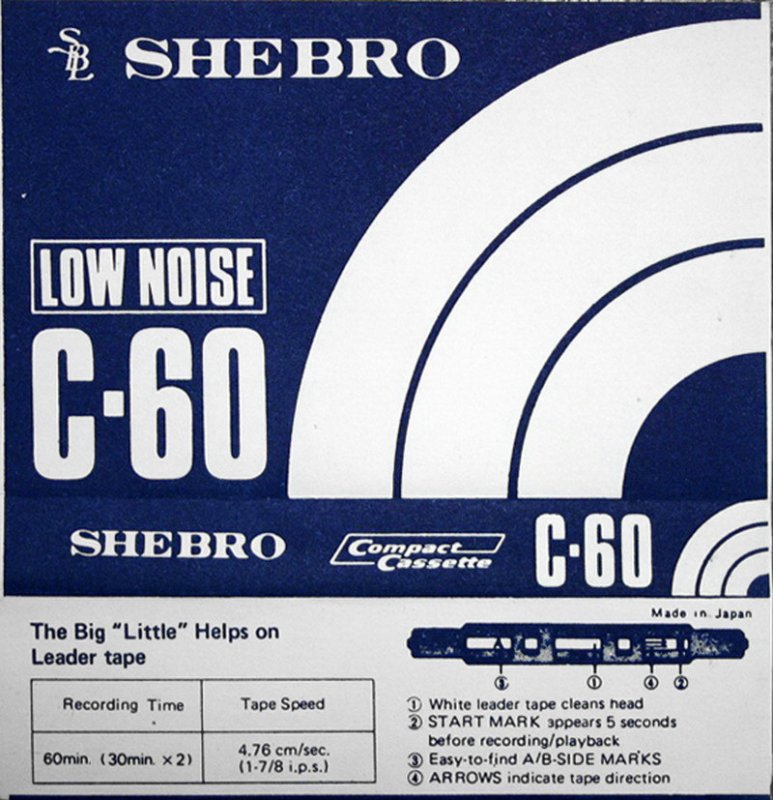 Compact Cassette:  Shebro -  60