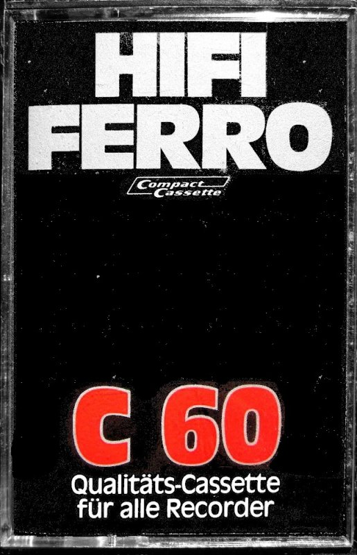 Compact Cassette No Name 60 Type I Normal Hong Kong