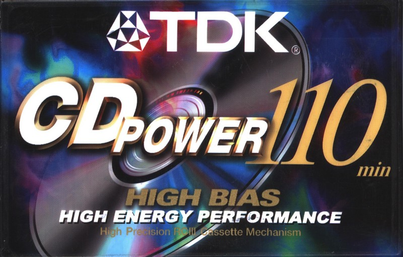 Compact Cassette: TDK  - CD Power 110