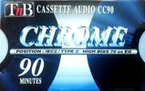 Compact Cassette TnB CC 90 Type II Chrome 1994 Europe