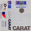 Compact Cassette AGFA CARAT 60 Type III Ferro Chrome 1978 Europe