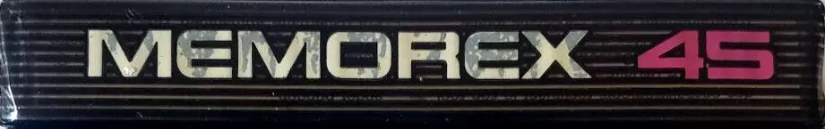 Compact Cassette Memorex MRX I 45 Type I Normal 1982 USA