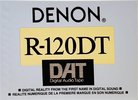 Digital Audio Tape Denon 120 "R-120DT SEU" Type IV Metal 1991 North America