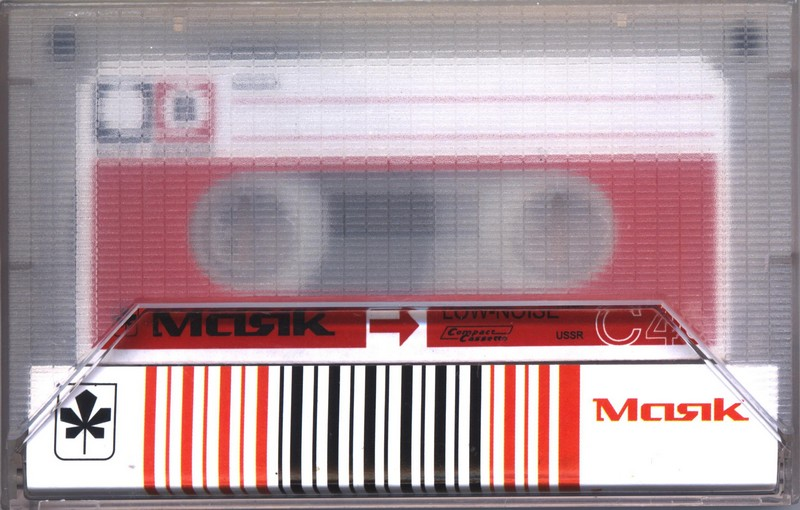 Compact Cassette Misha 46 "MK 46-6A" Type I Normal 1980 USSR