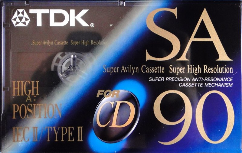 Compact Cassette: TDK  - SA 90