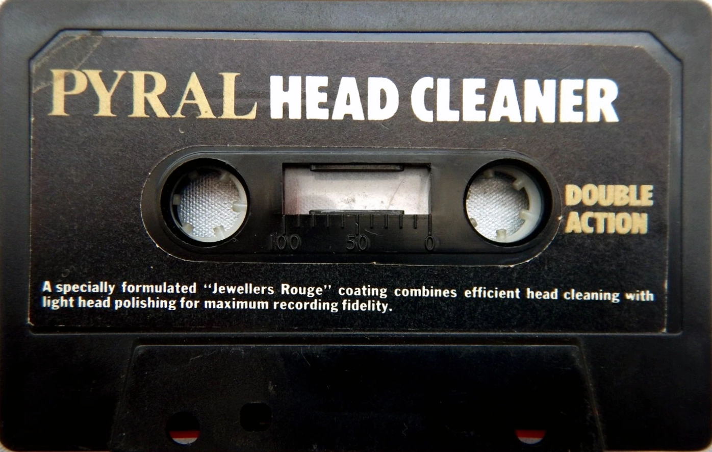 Compact Cassette Pyral Cleaning Cassette 1980 UK