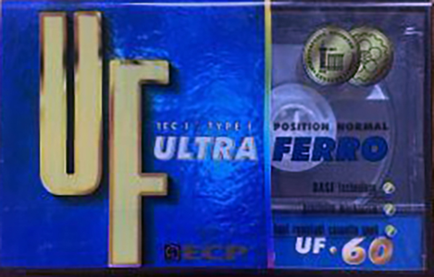 Compact Cassette ECP UF 60 Type I Normal 1997 Russia