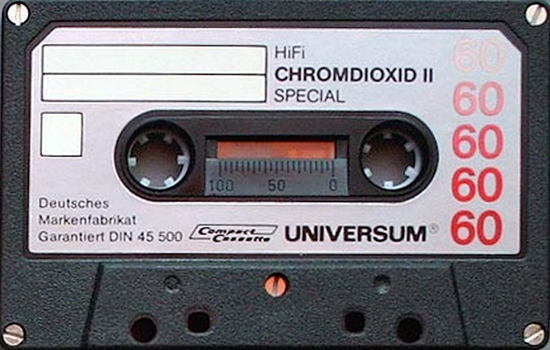 Compact Cassette:  Universum - Chromdioxid II Special 60