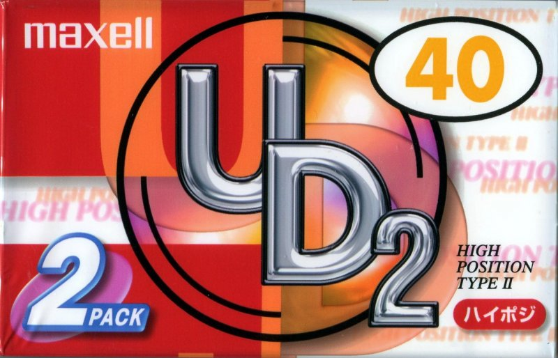 2 pack: Maxell / Hitachi Maxell - UD2 40