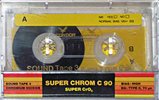 Compact Cassette Sound 2000 Sound Tape 3 90 "Condor" Type II Chrome 1987 Germany