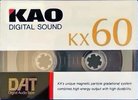cover of Digital Audio Tape KAO KX Type IV Metal