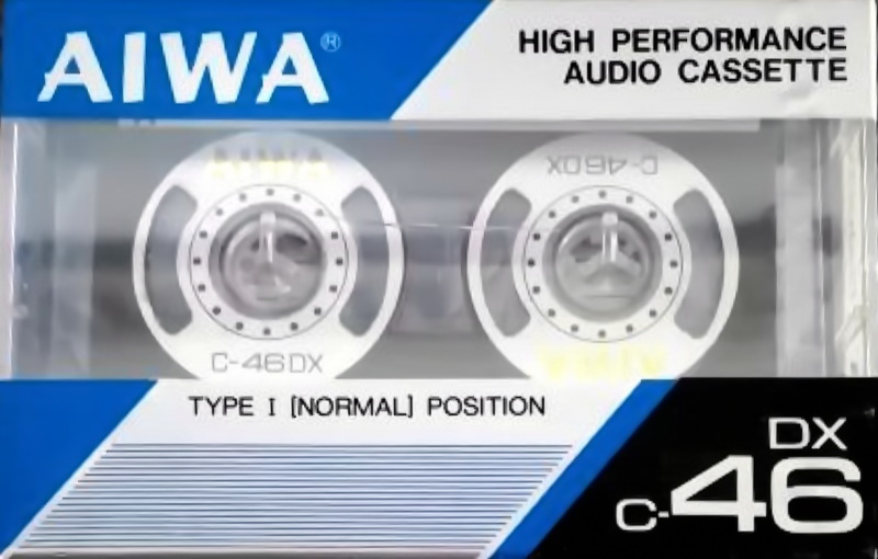 Compact Cassette Aiwa DX 46 Type I Normal Worldwide