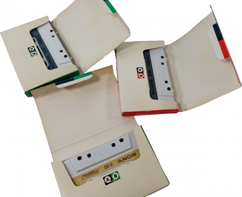 Compact Cassette Sony 90 Type I Normal 1968 Japan