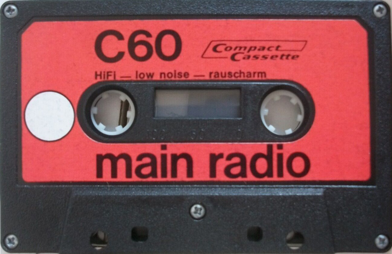 Compact Cassette Main Radio 60 Type I Normal 1978 Germany
