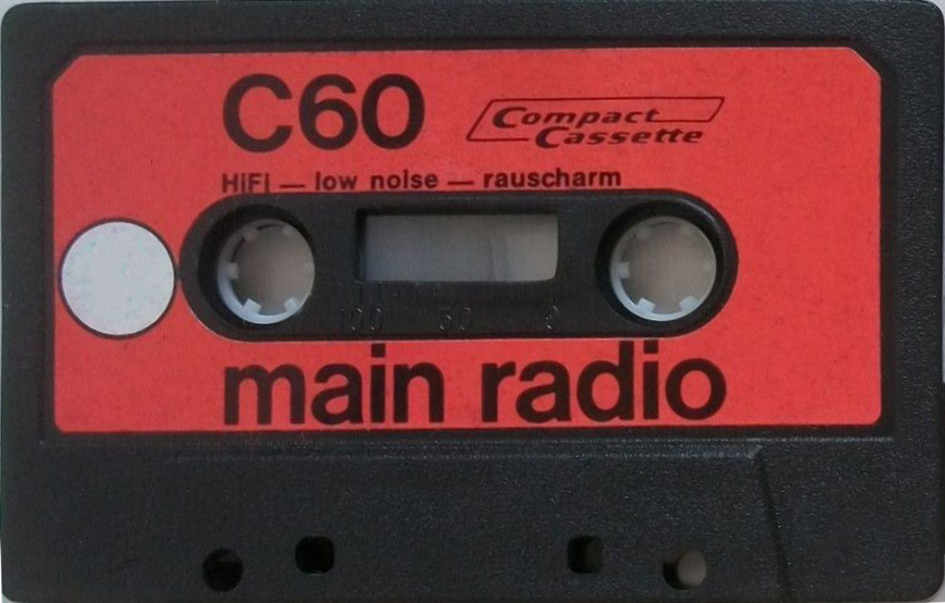 Compact Cassette Main Radio 60 Type I Normal 1978 Germany