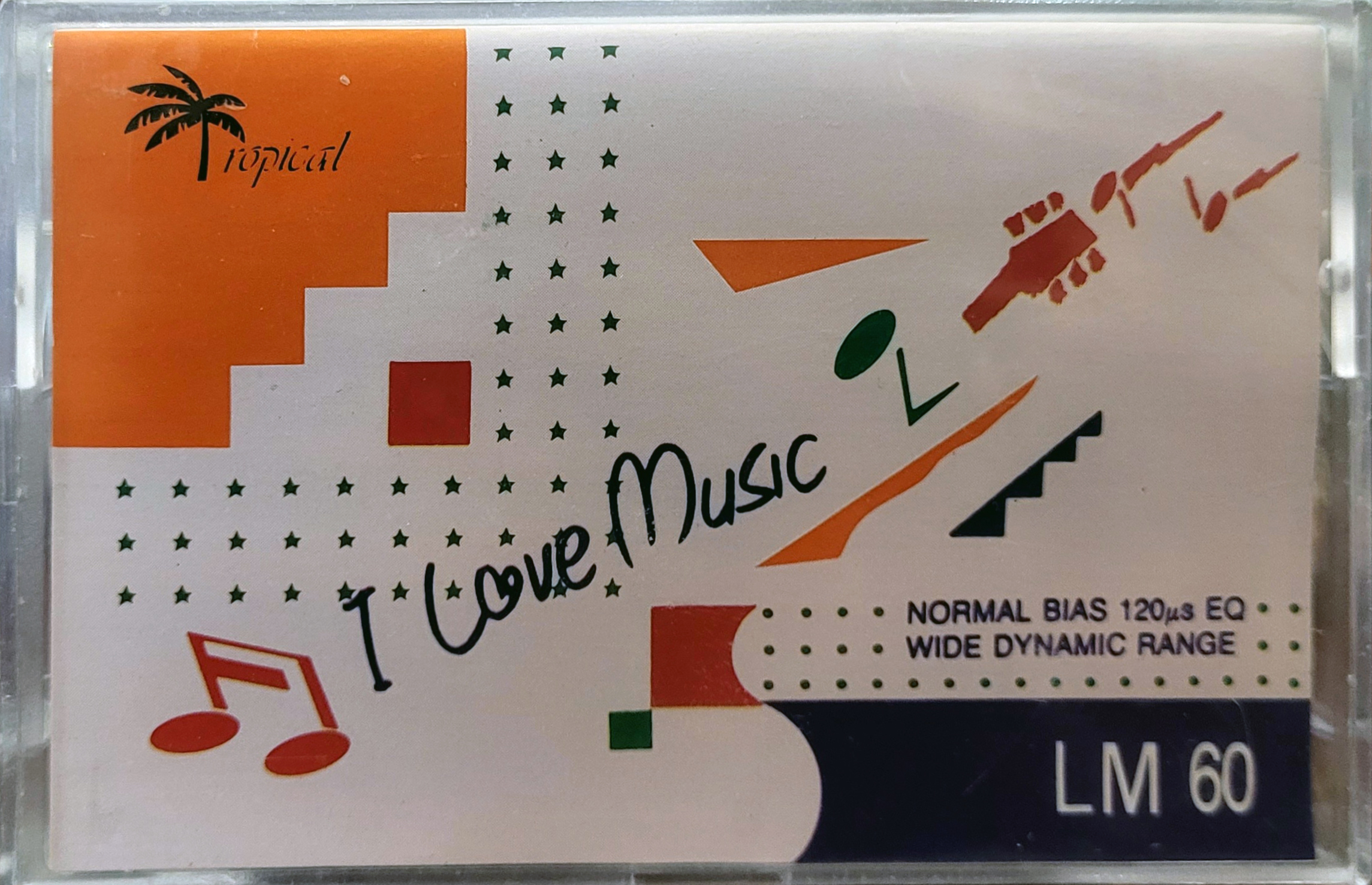 Compact Cassette Nina 60 "LM I love Music Tropical" Type I Normal South Korea