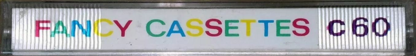 Compact Cassette No Name 60 "Fancy Cassettes" Type I Normal Thailand