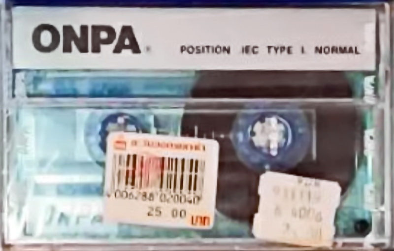 Compact Cassette ONPA UDI 90 Type I Normal Thailand