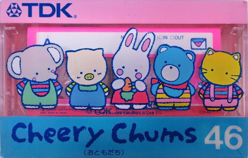 Compact Cassette TDK 46 "CH 46 Cheery Chums" Type I Normal 1985 Japan