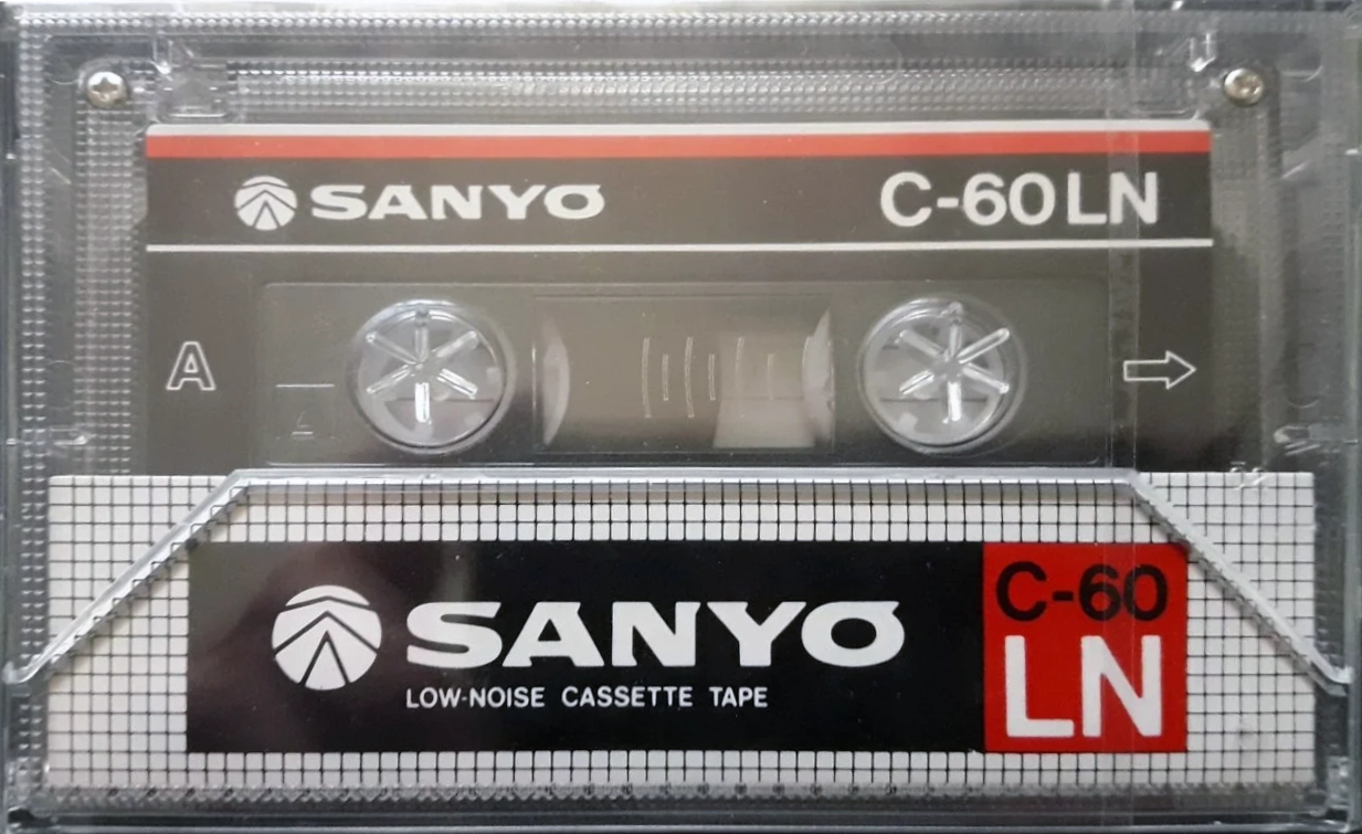Compact Cassette Sanyo LN 60 Type I Normal Japan