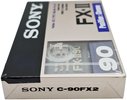 Compact Cassette Sony FX 90 "C-90FX2" Type II Chrome 1990 Europe