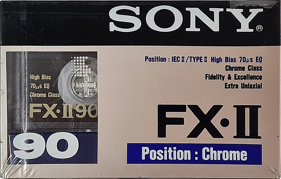 Compact Cassette: Sony  - FX 90