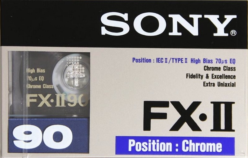 Compact Cassette: Sony  - FX-II 90