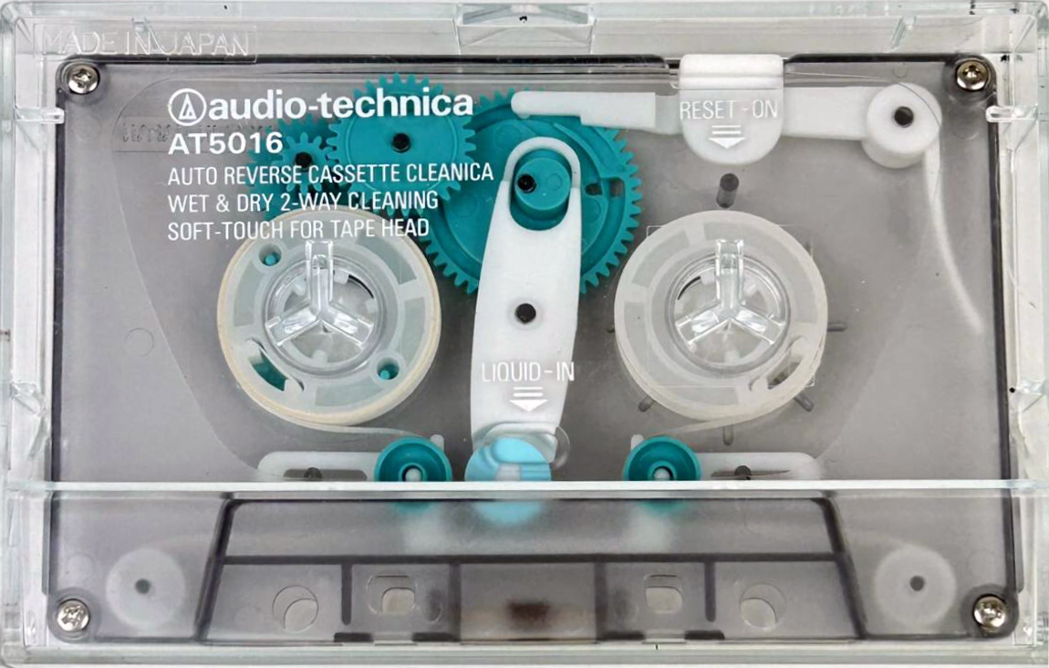 Blister audio-technica "AT5016" Cleaning Cassette Japan