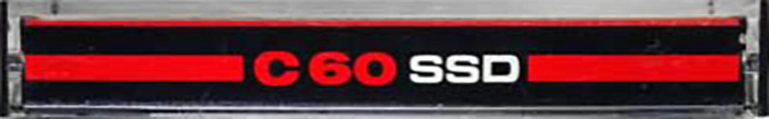 Compact Cassette Shinseido SSD 60 Type I Normal 1977 Japan