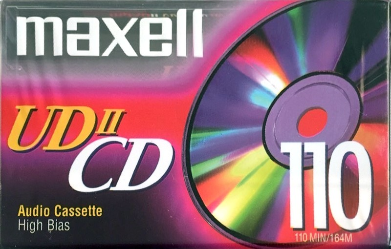 Compact Cassette Maxell UDII-CD 110 Type II Chrome 2002 North America