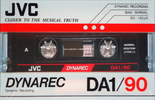 Compact Cassette JVC Dynarec DA1 90 Type I Normal 1983 Worldwide