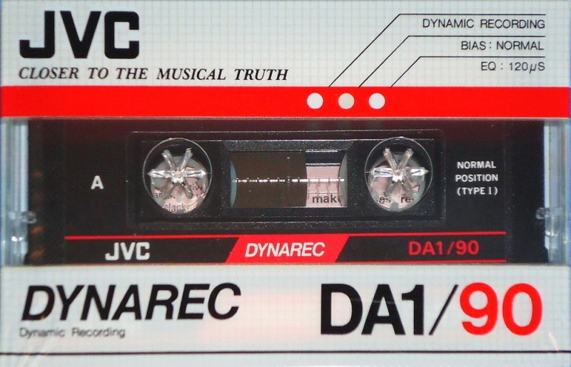 Compact Cassette:  JVC - DA1 90