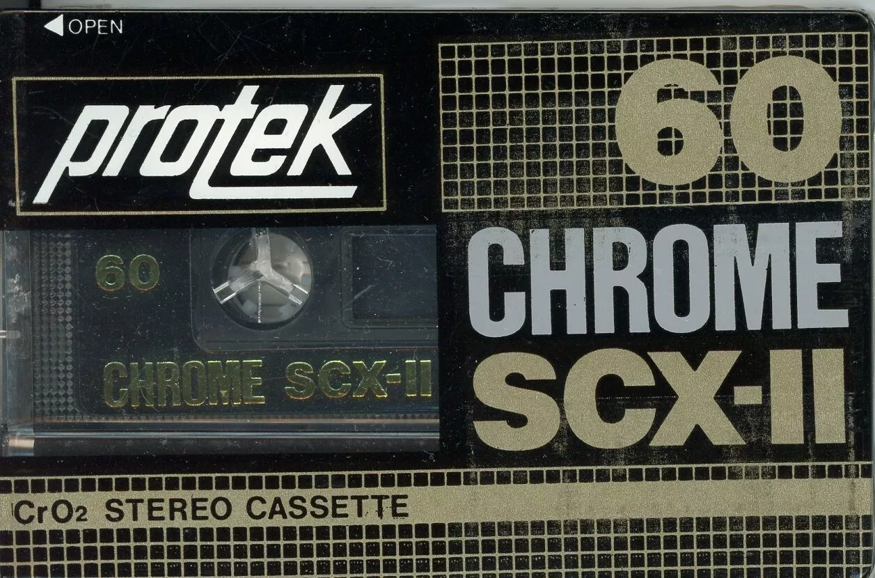 Compact Cassette Protek SCX-II 60 Type II Chrome North America