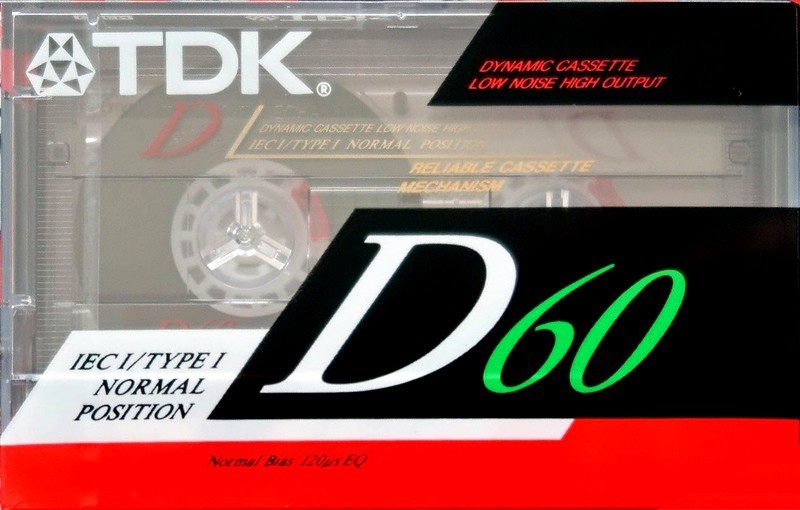 Compact Cassette: TDK  - D 60