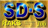 Compact Cassette RAKS SD-S 100 Type II Chrome 1993 Europe