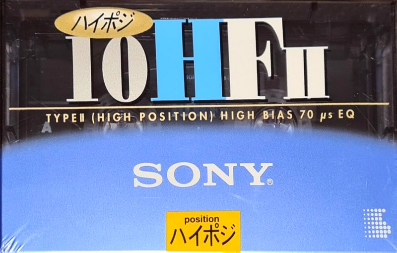 Compact Cassette: Sony  - HFII 10