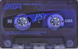 Compact Cassette AXIA PS-I / PS-1 90 "PS1K 90" Type I Normal 1998 Japan
