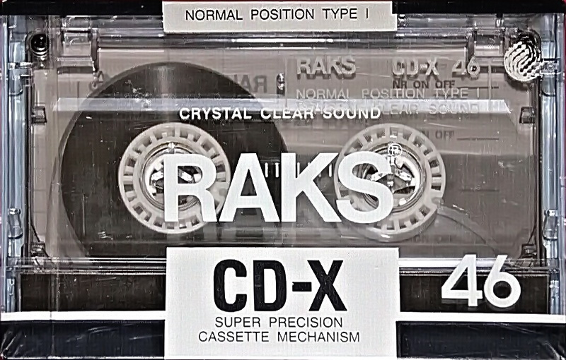 Compact Cassette: RAKS  - CD-X 46