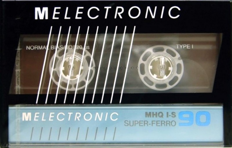 Compact Cassette Melectronic MHQ I-S 90 Type I Normal 1987 Switzerland