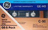 5 pack GE / General Electric GE-HO 90 Type I Normal 1988 USA