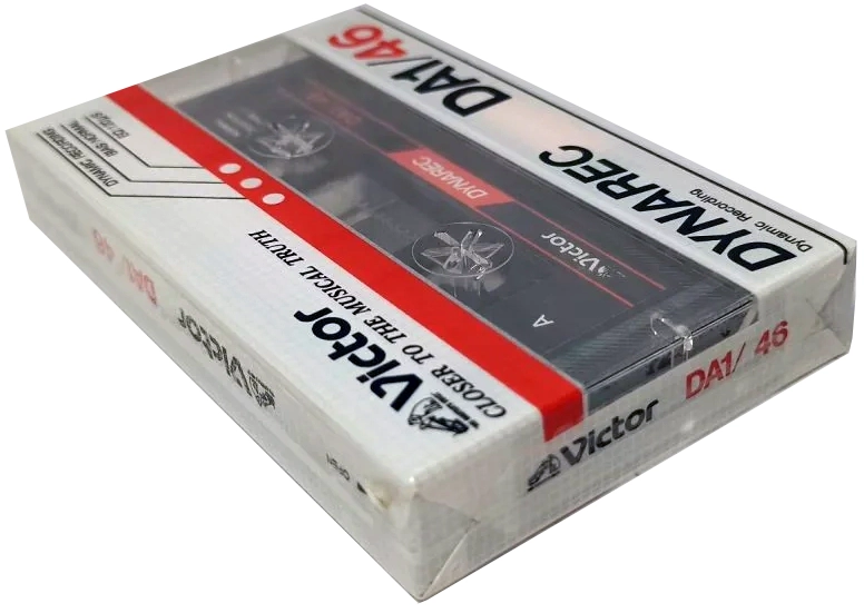 Compact Cassette Victor Dynarec DA1 46 Type I Normal 1983 Japan