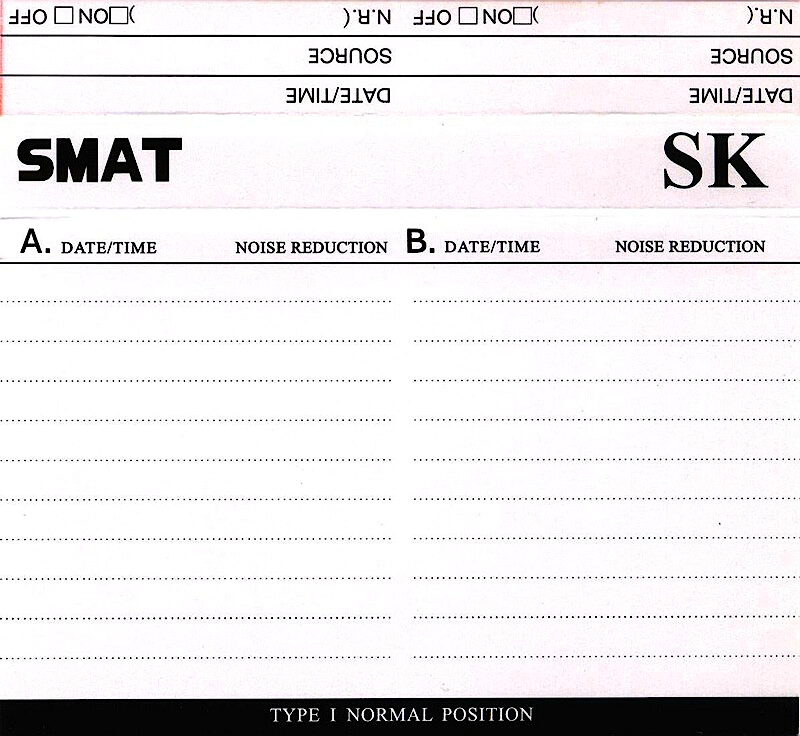 Compact Cassette: Sunkyong Magnetic Limited (SKM) Smat - SK 40