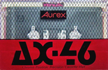 Compact Cassette Aurex AX 46 Type II Chrome 1987 Japan