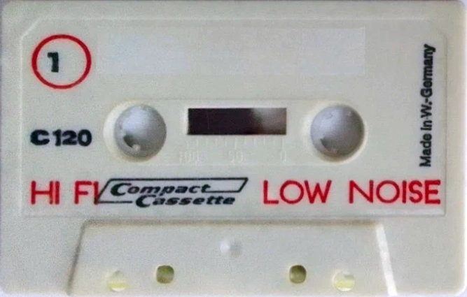 Compact Cassette Troubadour 120 Type I Normal 1976 Germany