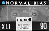 Compact Cassette Maxell XLI 90 Type I Normal 1992 North America